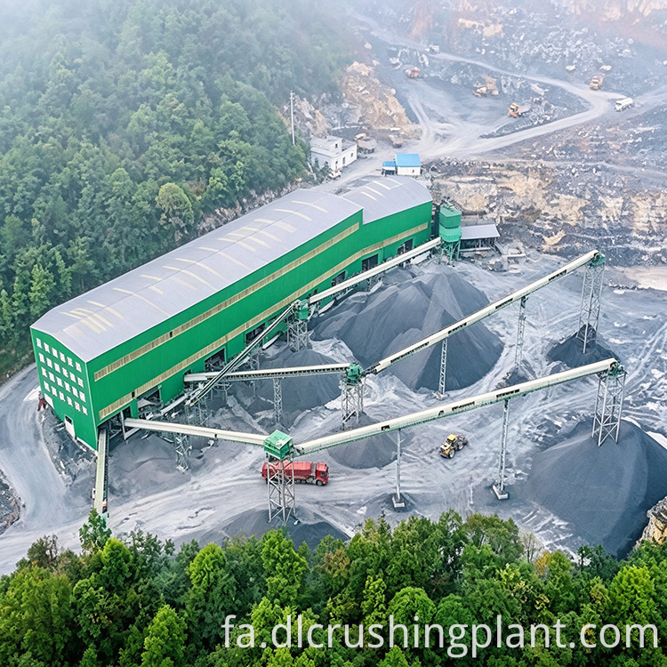 کارخانه سنگ شکن و غربالگری دو مرحله ای با سنگ شکن چکشی PCZ two stage crushing and screening plant with PCZ hammer crusher